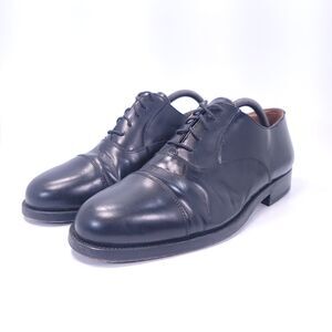 Todd Welsh Two Casual Leather Lace Up Oxford Shoe Mens Size 10 Black